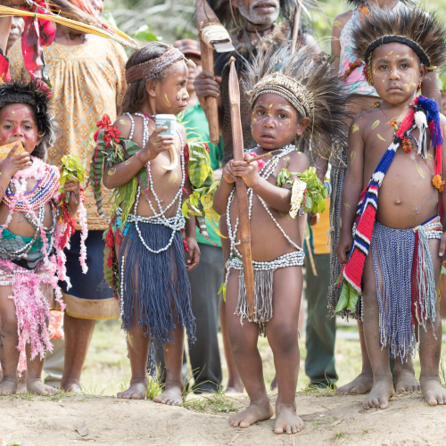Children in Papua New Guinea