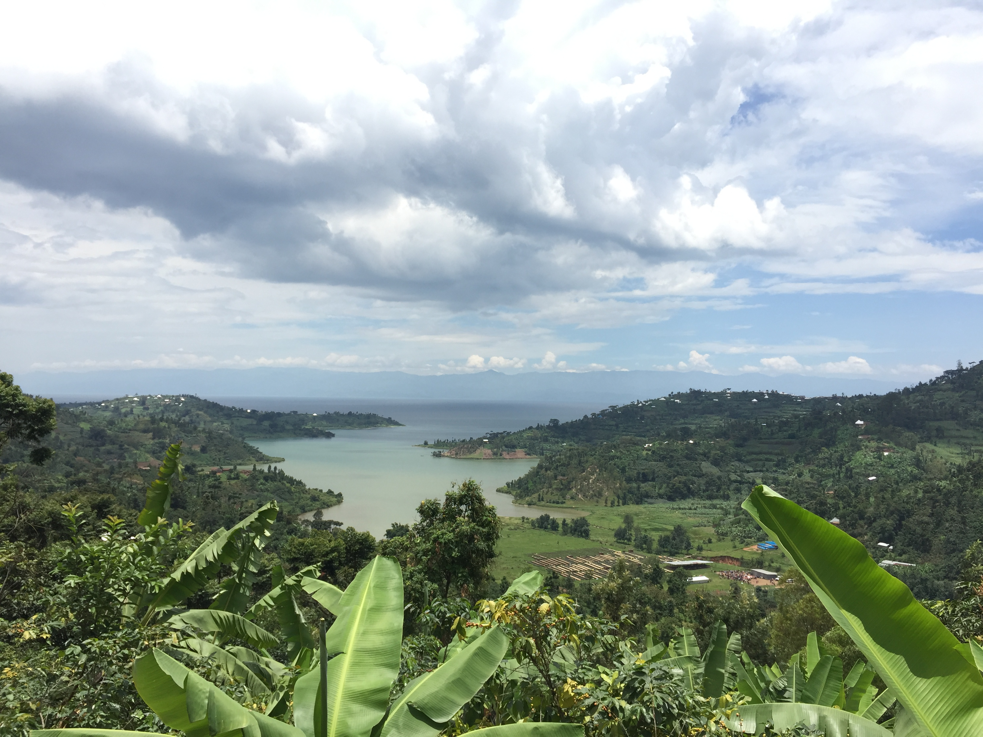 lake kivu landscape