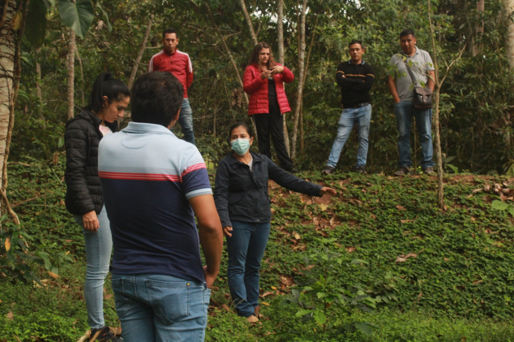 Farmers at San Martin