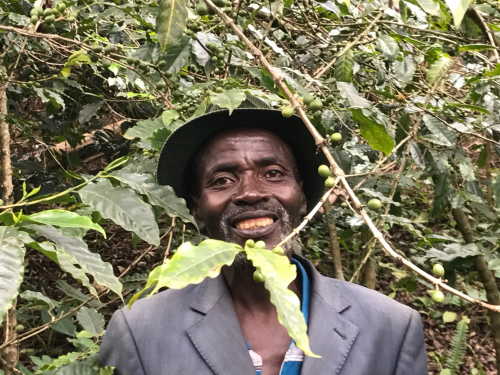 Happy Coffee Farmer